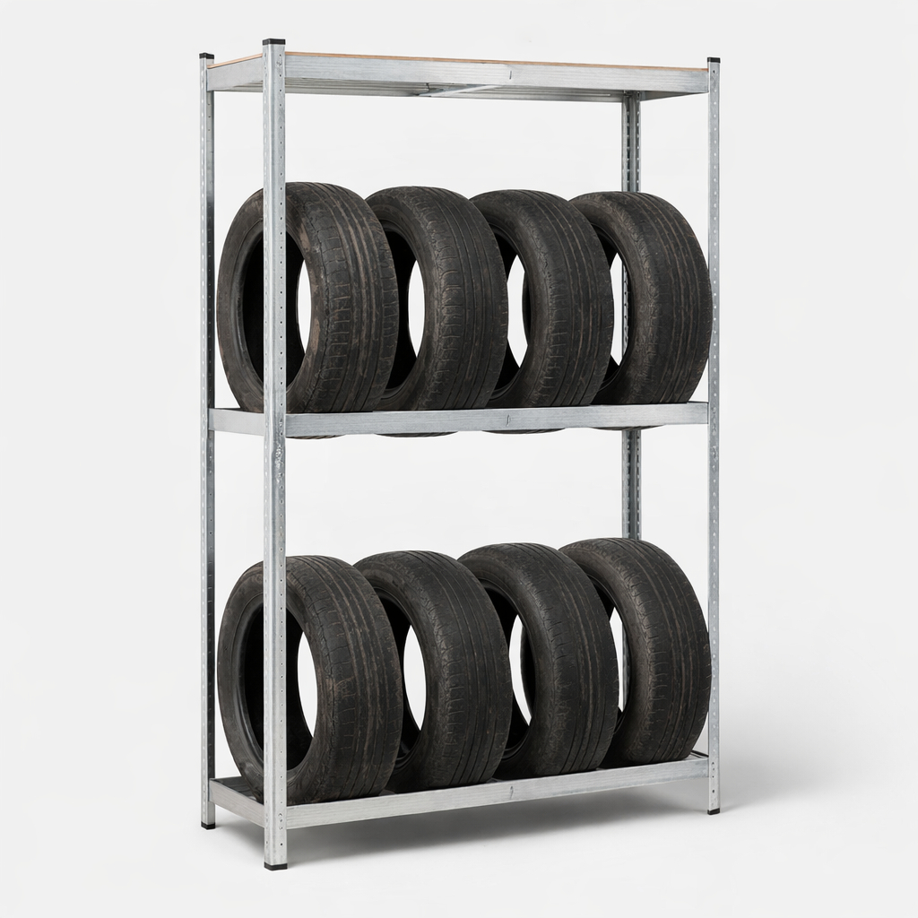 regał metalowy na opony